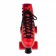 Playlife Melrose red quad roller skates